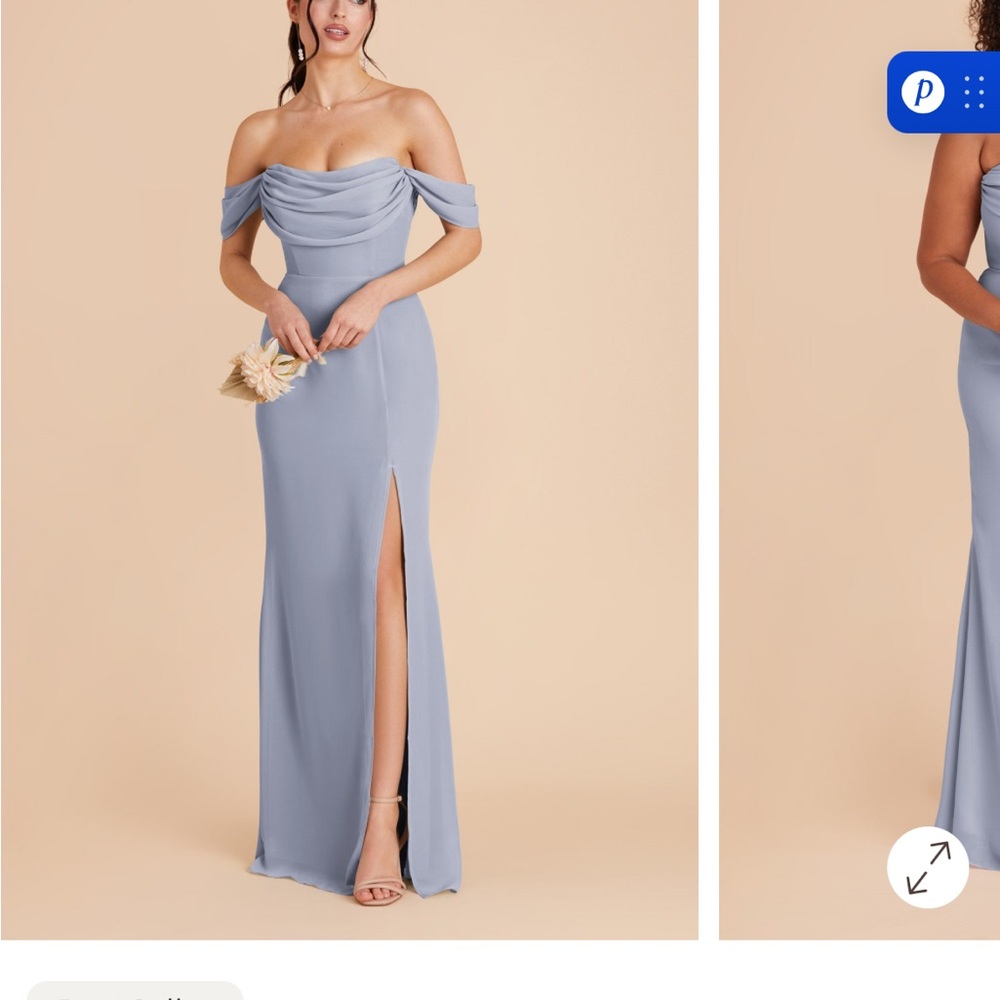 Birdy Grey Mira Convertible Dress Dusty Blue